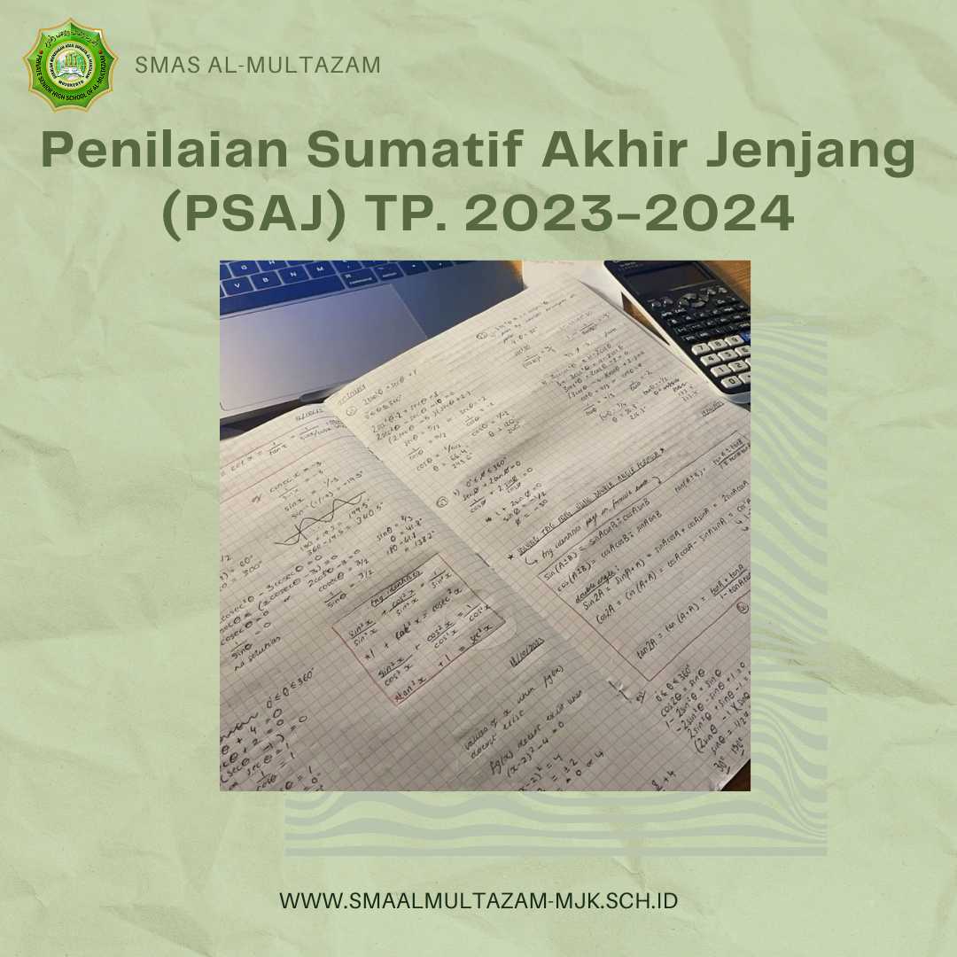 Penilaian Sumatif Akhir Jenjang (PSAJ) TP 2023-2024